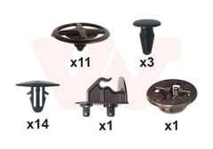 VAN WEZEL 3372797 — Set de montaj capotă