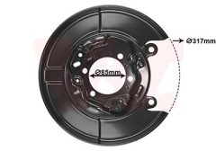 VAN WEZEL 3388374 — Щиток тормозного диска