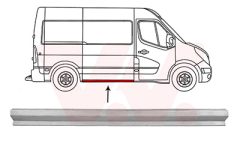 VAN WEZEL 3396110 — Ornament prag ușă