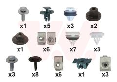 VAN WEZEL 3722796 — Set de montaj aripă