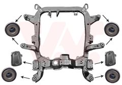 VAN WEZEL 3745690 — Подрамник