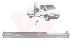VAN WEZEL 3794110 — Накладка порога