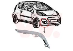 VAN WEZEL 4021482 — Ornament bară de protecție
