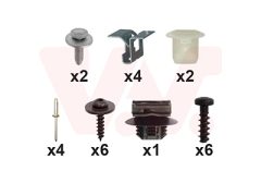 VAN WEZEL 4075794 — Set de montaj bară de protecție