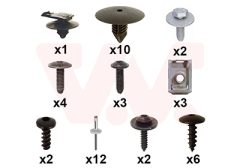 VAN WEZEL 4312794 — Set de montaj bară de protecție