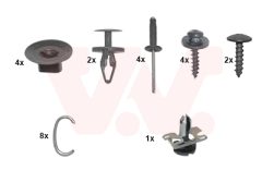 VAN WEZEL 4317793 — Крепёж бампера