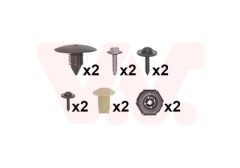 VAN WEZEL 4366793 — Set de montaj bară de protecție
