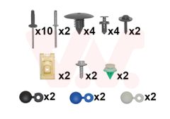 VAN WEZEL 4366794 — Set de montaj bară de protecție
