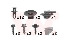 VAN WEZEL 4380793 — Set de montaj bară de protecție