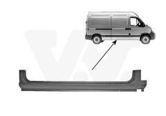 VAN WEZEL 4387110 — Накладка порога