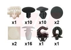 VAN WEZEL 4403797 — Set de montaj capotă