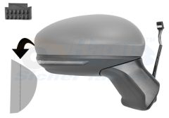 VAN WEZEL 4403808 — Oglindă exterioară