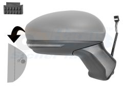 VAN WEZEL 4403828 — Oglindă exterioară
