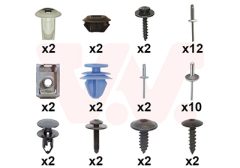 VAN WEZEL 4414793 — Set de montaj bară de protecție