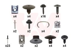 VAN WEZEL 4415794 — Set de montaj bară de protecție
