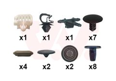 VAN WEZEL 4415797 — Комплект крепежа капота