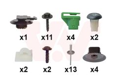 VAN WEZEL 4422793 — Set de montaj bară de protecție