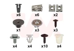 VAN WEZEL 4907796 — Set de montaj aripă