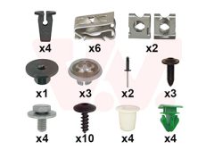 VAN WEZEL 4908796 — Set de montaj aripă