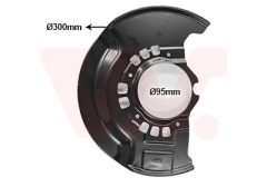 VAN WEZEL 5377372 — Щиток тормозного диска