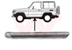 VAN WEZEL 5379101 — Накладка порога