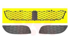 VAN WEZEL 5431590 — Решётка бампера