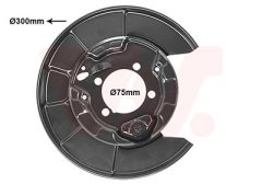 VAN WEZEL 5470374 — Protecție disc de frână