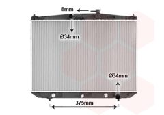 VAN WEZEL 56012701 — Radiator răcire motor