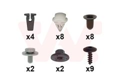 VAN WEZEL 5710796 — Set de montaj aripă