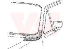 VAN WEZEL 5810151 — Рамка лобового стекла