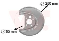 VAN WEZEL 5888374 — Protecție disc de frână