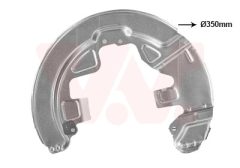 VAN WEZEL 5922372 — Protecție disc de frână