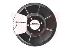 VAN WEZEL 5922373 — Protecție disc de frână