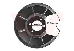 VAN WEZEL 5922374 — Щиток тормозного диска