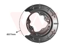 VAN WEZEL 8207373 — Protecție disc de frână