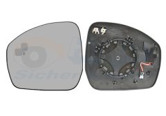 VAN WEZEL 0258835 — Sticlă oglindă exterioară