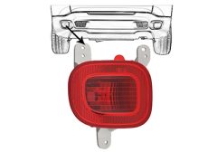 VAN WEZEL 2128929 — Задний противотуманный фонарь