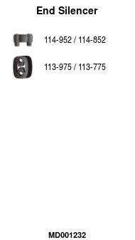 FA1 MD001232 — Задний глушитель