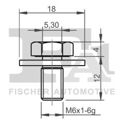 FA1 11-70031.10 — Clemă fixare bandou