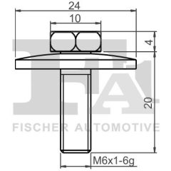 FA1 21-70005.10 — Clemă fixare bandou