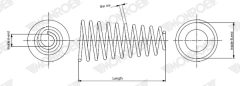 MONROE SP4587 — Arc suspensie