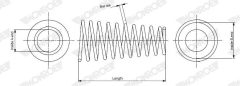 MONROE SP5369 — Arc suspensie