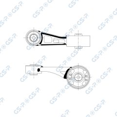 GSP 552471 — Подушка двигателя