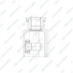 GSP 602910 — Комплект ШРУСа с пыльником