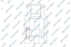 GSP 603288 — Kit cap planetară