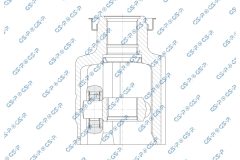 GSP 603372 — Комплект ШРУСа с пыльником