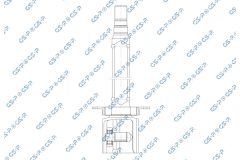 GSP 603381 — Комплект ШРУСа с пыльником