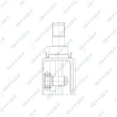 GSP 603771 — Комплект ШРУСа с пыльником