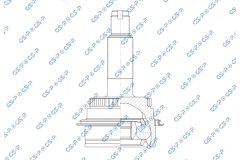 GSP 802759 — Комплект ШРУСа с пыльником