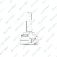 GSP 803318 — Комплект ШРУСа с пыльником